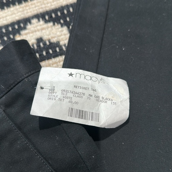 Docker orig tot 
Black Straight-Leg Pants - Picture 5 of 5